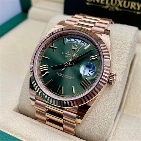 rolex day date 40 clasp|Rolex Day-Date 40 prices.